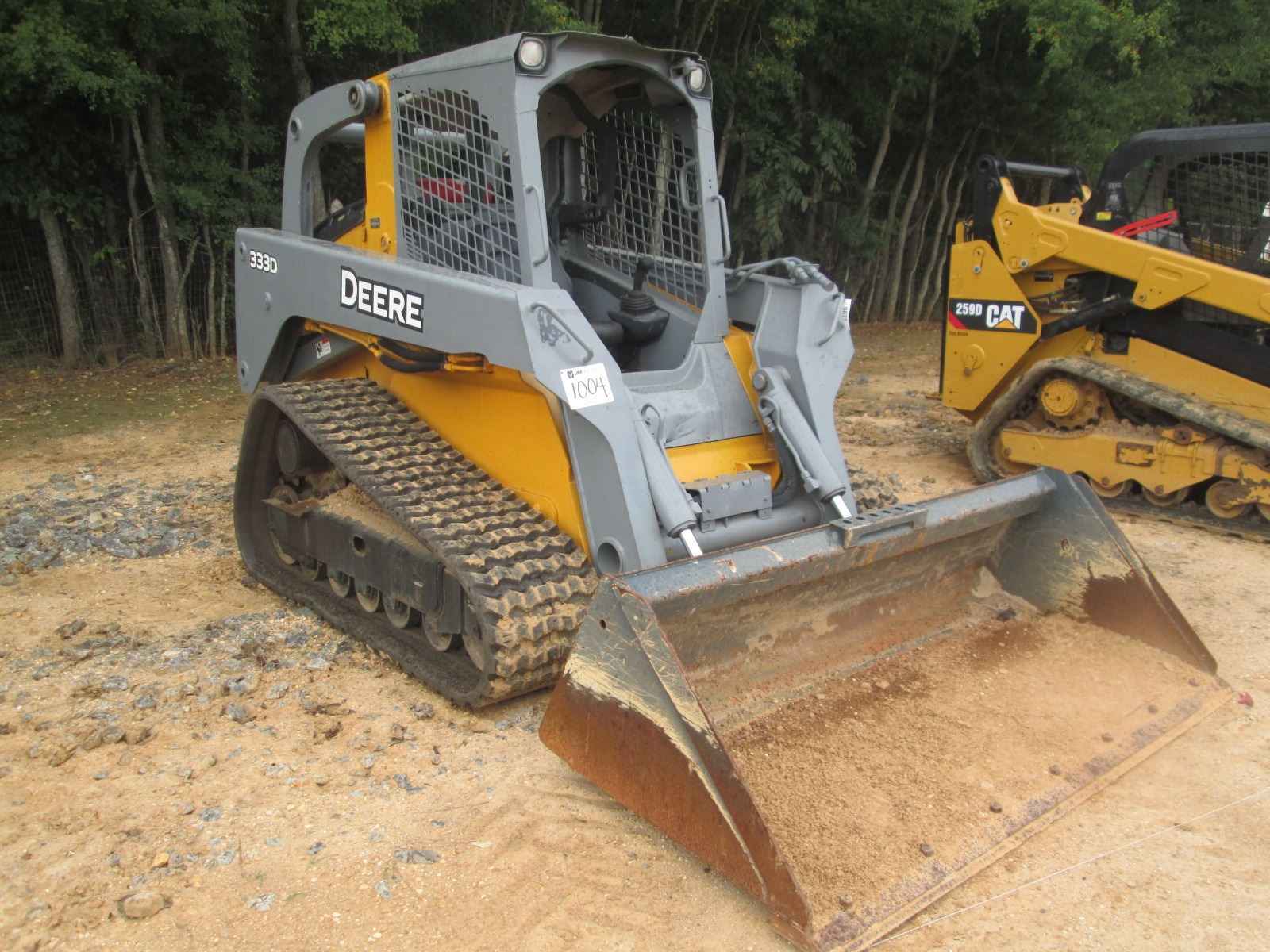 2011 JOHN DEERE 333D SKID STEER LOADER, VIN/SN:200535 - CRAWLER, GP ...