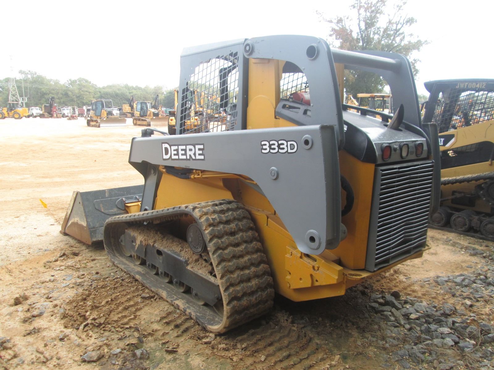 2011 JOHN DEERE 333D SKID STEER LOADER, VIN/SN:200535 - CRAWLER, GP ...