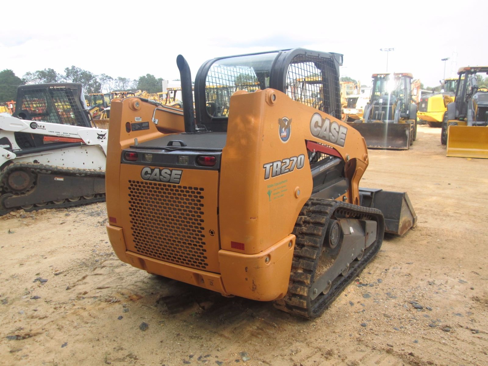 2015 CASE TR270 SKID STEER LOADER, VIN/SNTFM00576 CRAWLER, GP BUCKET