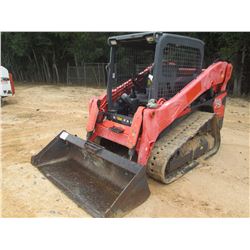 2010 KUBOTA SVL75 SKID STEER LOADER, VIN/SN:10387 - CRAWLER, GP BUCKET, CANOPY, METER READING 1,262 