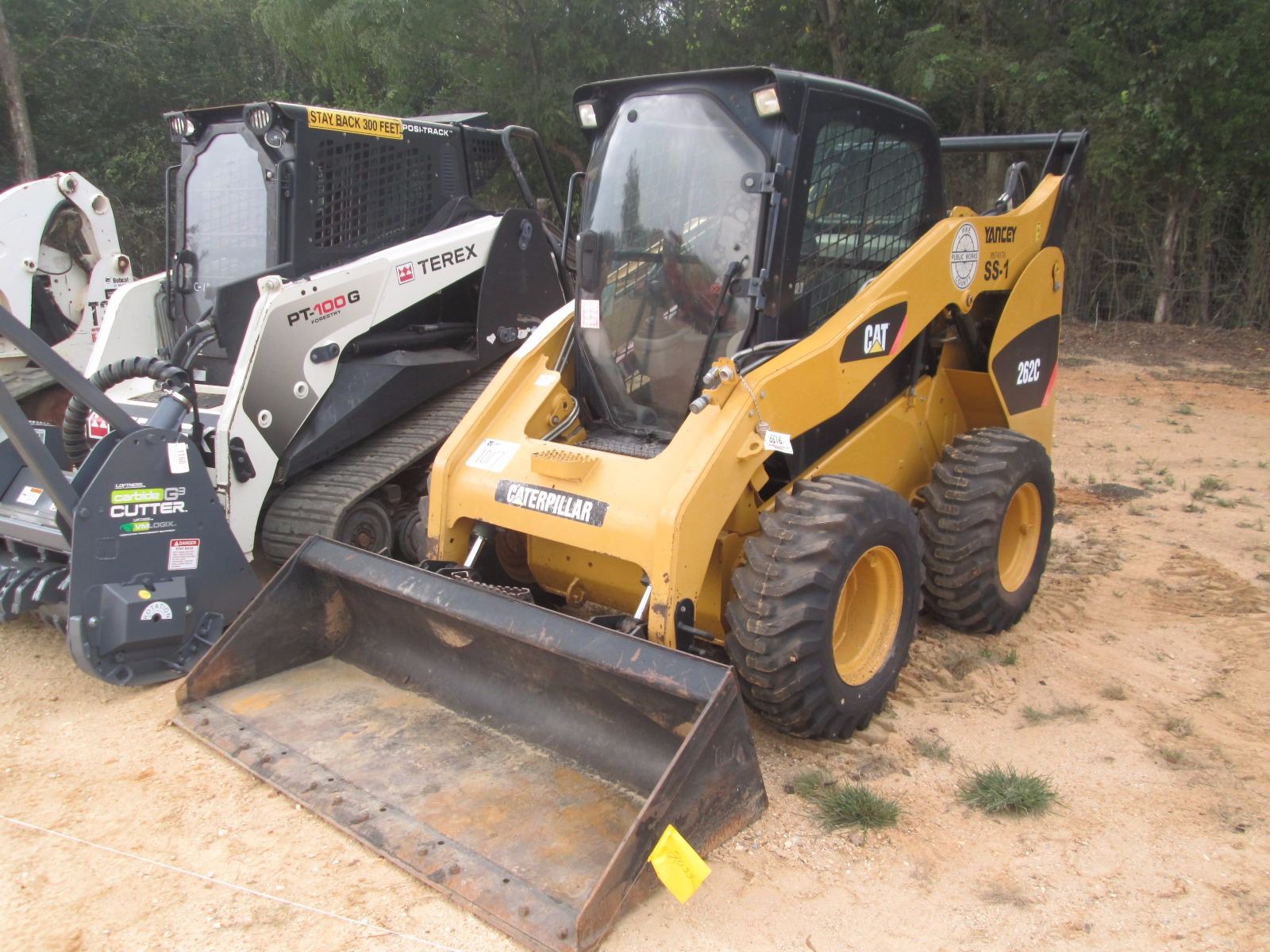 2011 CAT 262C SKID STEER LOADER, VIN/SN:MST04170 - WHEELED, GP BUCKET ...