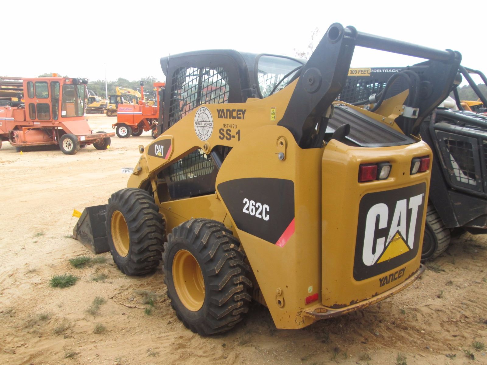2011 CAT 262C SKID STEER LOADER, VIN/SN:MST04170 - WHEELED, GP BUCKET ...