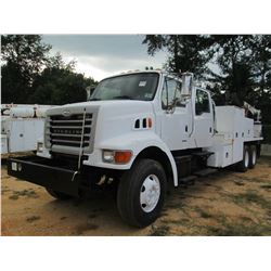 2004 STERLING SERVICE TRUCK, VIN/SN:2FZHATDC64AN26118 - T/A, 8LL TRANS, 40K REARS, 14,600# FRONT, EN