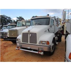 2001 KENWORTH T300 WATER TRUCK, VIN/SN:21NVMHZ27X91M865201 - S/A, 275 HP CUMMINS ISC ENG, 10 SPD TRA