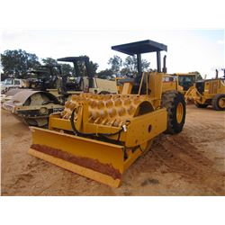 1997 CAT CP-563C ROLLER, VIN/SN:5JN00456 - VIBRATORY, 84" PADFOOT DRUM, BLADE, CANOPY, METER READING