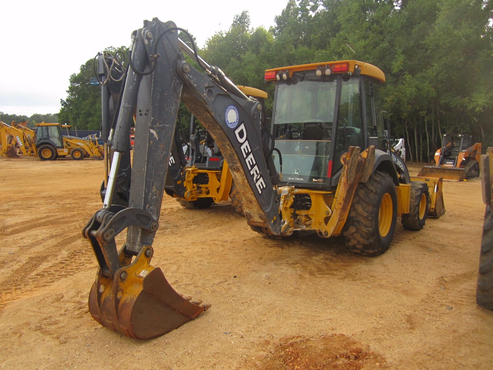 2009 JOHN DEERE 310SJ LOADER BACKHOE, VIN/SN176582 4X4, MP BUCKET