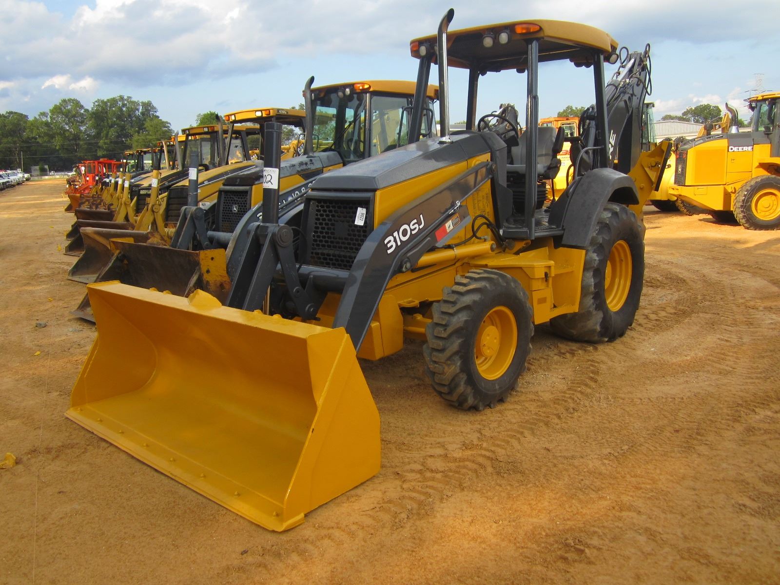 2008 JOHN DEERE 310SJ LOADER BACKHOE, VIN/SN160688 4X4, ESTICK, GP