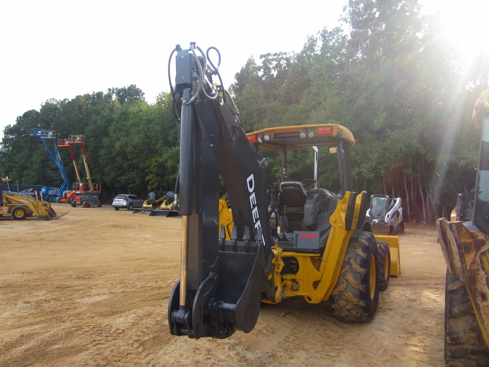 2008 JOHN DEERE 310SJ LOADER BACKHOE, VIN/SN160688 4X4, ESTICK, GP