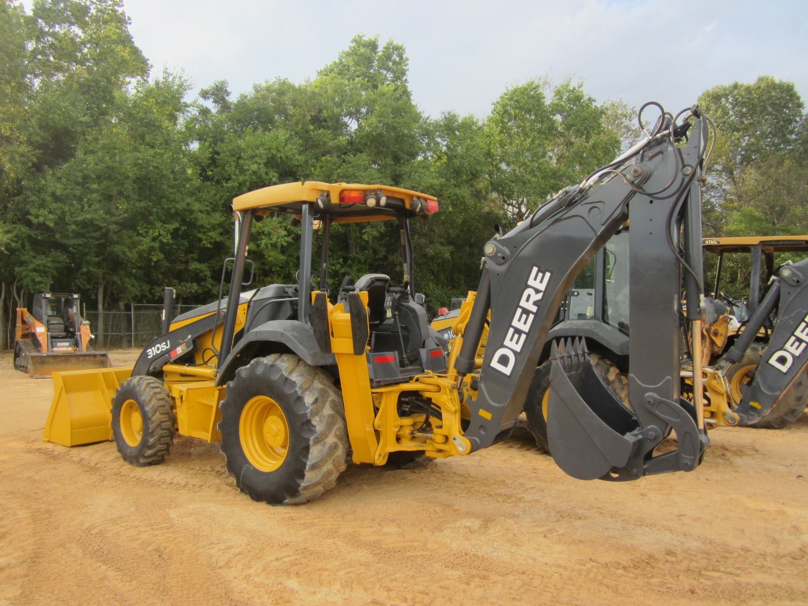 2008 JOHN DEERE 310SJ LOADER BACKHOE, VIN/SN160688 4X4, ESTICK, GP