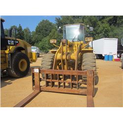 2007 KAWASAKI 80ZV WHEEL LOADER, VIN/SN:80C4-5255 - FORKS, ECAB W/AIR, 23.5-25 TIRES, METER READING 