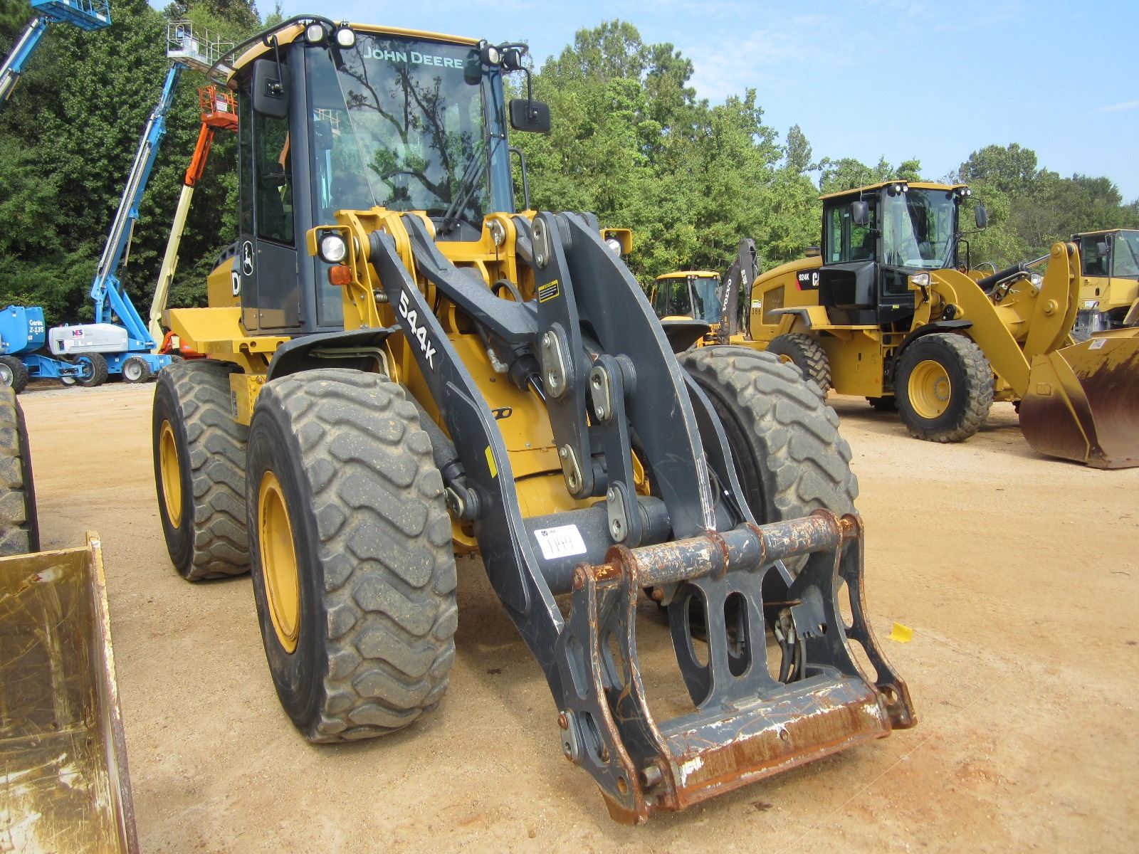 2014 JOHN DEERE 544K WHEEL LOADER, VIN/SN662648 QUICK COUPLER, GP