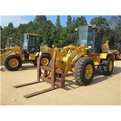 JOHN DEERE 344H WHEEL LOADER, VIN/SN:710372 - WICKER ADJ FORKS, ECAB W/AIR, 17.5-25 TIRES, METER REA