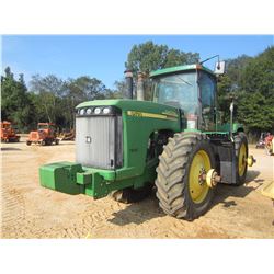 2005 JOHN DEERE 9520 AG TRACTOR, VIN/SN:031625 - MFWD, SCRAPER SPECIAL, PTO, 4 REMOTES, ECAB W/AIR, 