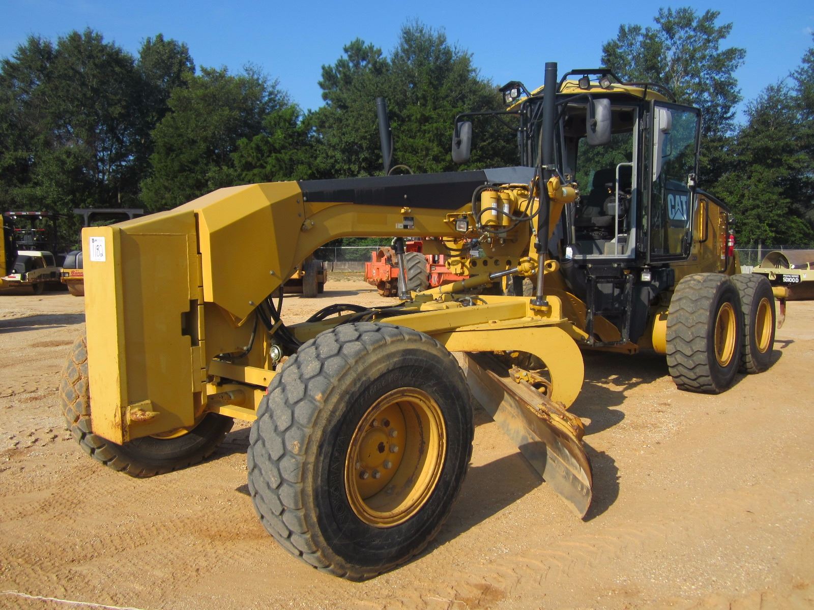 Grader Rear Ripper 2007 CAT 160M MOTOR GRADER, VIN/SN:B9L00166 - 14' MOLDBOARD W/TIP ...