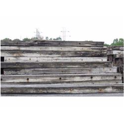 APPROX (16) 20' OAK CRANE MATS (UTILITY COMPANY ONWED) (SELLING ABSENTEE LOCATED IN WILSONVILLE, ALA