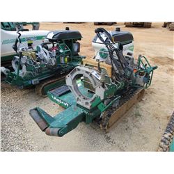 MCELROY 412 FUSION MACHINE, - TRACKED, DIESEL ENGINE, METER READING 2,061 HOURS