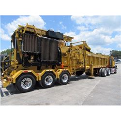 2012 VERMEER HG6000 GRINDER, VIN/SN:1VRY40315C1001011 CAT C18 ACERT, 46" X 41' REAR DISCHARGE CONVEY