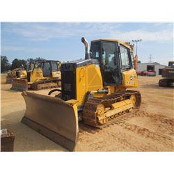 2016 JOHN DEERE 650K XLT CRAWLER TRACTOR, VIN/SN:297373 - 6 WAY BLADE, ECAB W/AIR, METER READING 689