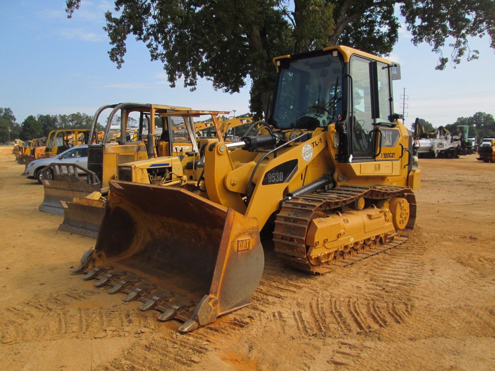 2010 CAT 953D CRAWLER LOADER, VIN/SN:LBP01233 - GP BUCKET, ECAB W/AIR ...