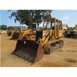 JOHN DEERE 555G CRAWLER LOADER, VIN/SN:772072 - GP BUCKET, SCREENS, CANOPY, METER READING 9,125 HOUR