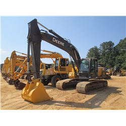 2012 JOHN DEERE 200D LC HYDRAULIC EXCAVATOR, VIN/SN:513821 - 9'9" STICK, 48" BUCKET, AUX HYD, ECAB W