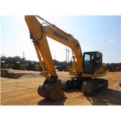 2014 KOMATSU PC170LC-10 HYDRAULIC EXCAVATOR, VIN/SN:30156 - 8'6" STICK, 36" BUCKET, REAR CAMERA, ECA
