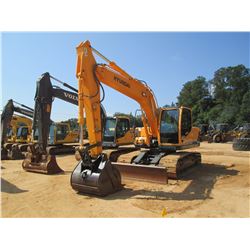 2014 HYUNDAI 160LC-9 HYDRAULIC EXCAVATOR, VIN/SN:HHKHZ501J0000189 - 8' STICK, 42" BUCKET, HYDRAULIC 