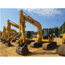 2013 KOMATSU PC138USLC-8 HYDRUALIC EXCAVATOR, VIN/SN:27630 - 7' STICK, 36" BUCKET, AUX HYD, REAR CAM