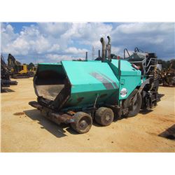 2005 VOGELE 2111W ASPHALT PAVER, VIN/SN:30538 - 8'-14' CARLSON EZ III SCREED, METER READING 8,546 HO