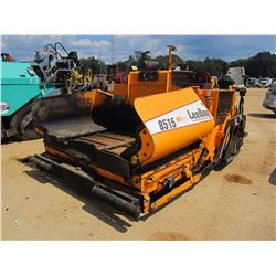 2008 LEEBOY 8515 ASPHALT PAVER, VIN/SN:52195 - LEGEND SCREED, 8'X14', METER READING 30 HOURS