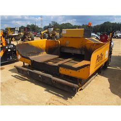 2012 PROTEC 8800C ASPHALT PAVER, VIN/SN:C1207100 - TRACK TYPE, 8-15' 8-15' SCREED, DIESEL ENGINE (YA