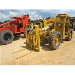 PETTBONE B66C TELESCOPIC FORKLIFT, VIN/SN:6-172 - 6,000# CAP, 36' REACH, CANOPY, METER READING 3,399