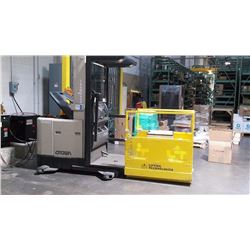 CROWN SP3000 SERIES FORKLIFT, VIN/SN:1A238738 - MATERIAL PICKER, DELKA BATTERY CHARGER (SELLING ABSE