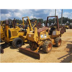 CASE 460 TRENCHER, VIN/SN:JAFO163910 - ROLL BAR, METER READING 2,190 HOURS