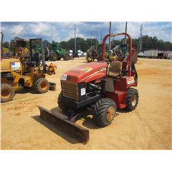 2005 DITCH WITCH RT40 TRENCHER, VIN/SN:3Z0439 - BLADE, ROLL BAR, METER READING 1,719 HOURS