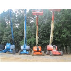 2007 JLG 600AJ TELESCOPIC ARTICULATING MANLIFT, VIN/SN:0300116195 - 4X4, 60' MAX HEIGHT, 49' MAX REA