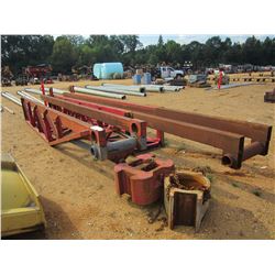 2010 BAUER PILECO 2000# DROP HAMMER, - W/2,000# & 870# HAT