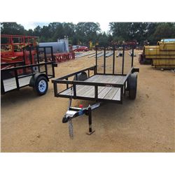 2016 TAG TRAILER, VIN/SN:57BAG5102G1517412 - 5' X 10', S/A, FOLD UP RAMP, WOOD FLOOR, ST205/75D15 TI