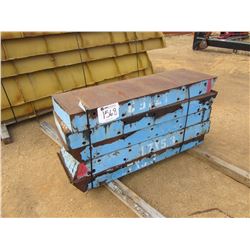 (5) 1.7' X 5.3' CONCRETE FLAT FORMS