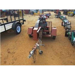 DITCH WITCH 1030H TRENCHER, VIN/SN:CMW1030HL70001352 - WALK BEHIND, GAS ENGINE, S/A TRAILER