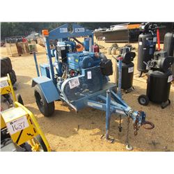 2012 THOMPSON 4" WATER PUMP, VIN/SN:0000169 - DEUTZ DIESEL ENGINE, TRAILER MTD, FUEL TANK ON TRAILER
