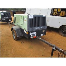 SULLAIR 185 AIR COMPRESSOR, VIN/SN:20100922002 - CAT DIESEL ENGINE, METER READING 745 HOURS