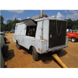 GARDNER DENVER 1200 AIR COMPRESSOR, - DIESEL ENGINE