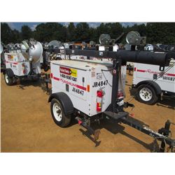 MAGNUM MLT3060 LIGHT PLANT, VIN/SN:121248 - KUBOTA DIESEL ENG, TOWABLE, METER READING 7,848 HOURS