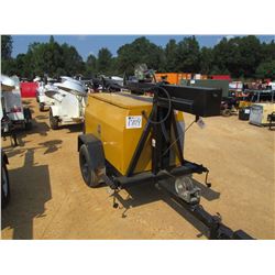 WACKER LT CAL LIGHT PLANT/GENERATOR, VIN/SN:3737014 - DIESEL ENGINE, METER READING 211 HOURS
