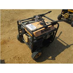 DEWALT DG6000 GENERATOR, VIN/SN:57818 - GAS ENGINE