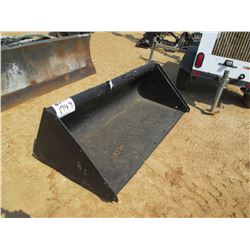 72" BUCKET, FITS SKID STEER LOADER