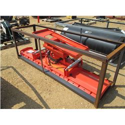 94" ANGLE BLADE, SNOW PLOW/DOZER BLADE COMBO, FITS SKID STEER LOADER