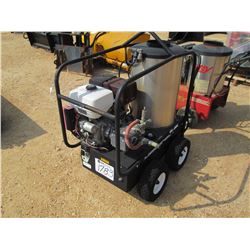 BEAVER 4000 PSI HOT WATER STEAM CLEANER, - HONDA GAS ENGINE