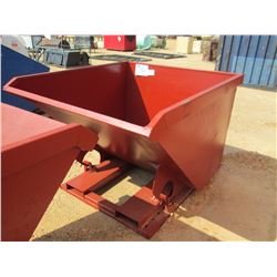STANDARD DUTY 2 CUBIC YARD SELF DUMPING HOPPER, 4,000# CAP